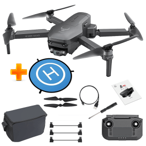 Квадрокоптер ZLRC SG906 Max 3 - дрон с 4K и HD камерами, GPS, 4000м, до 30 минут, с сумкой и плошадкой